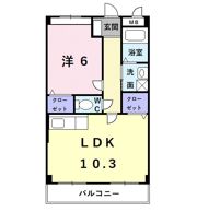 ディアコートの間取り画像