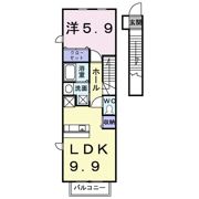 アヴェニューAの間取り画像