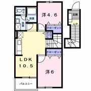 クラージョ ドーモの間取り画像
