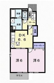 ティアナ Bの間取り画像