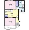 ベルデュール Aの間取り画像