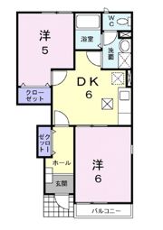 メゾン・ラフォーレDの間取り画像