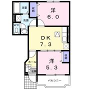 ベルセレーノC棟の間取り画像