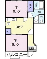 COMODO旭の間取り画像