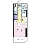 ルネス六本松の間取り画像