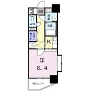 ルネス六本松の間取り画像