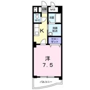 ドゥー フェリーチェの間取り画像