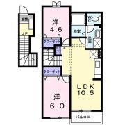 メヌエットの間取り画像