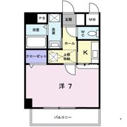 ウエルアクセス草香江の間取り画像