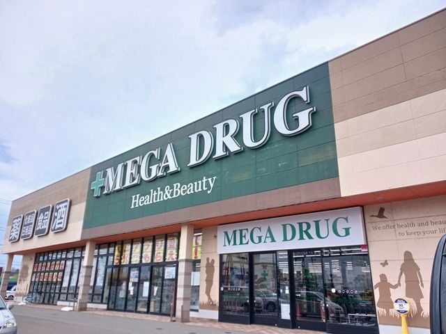 近くのメガ能代中央店まで1,141m(徒歩15分)