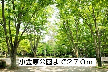 近くの小金原公園まで270m（徒歩4分）