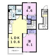 アンジュの間取り画像