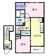 ソレアードカーサⅡの間取り画像