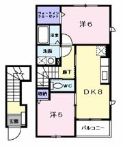 ソレアードカーサⅡの間取り画像