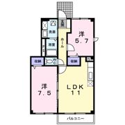 シャン・ド・フルールの間取り画像
