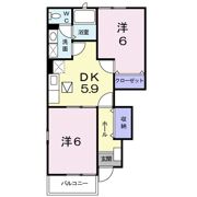 ラシーヌⅢ壱番館の間取り画像