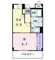 エムズコートの間取り画像