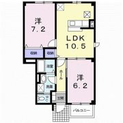 ルナガーデンAの間取り画像