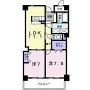 ソーニ・ドゥ・オーロの間取り画像