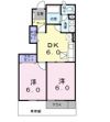 フェアージュBの間取り画像