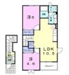 フィオーレK・Bの間取り画像