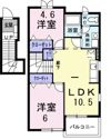 アルモニーBの間取り画像