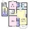 クラベールDの間取り画像