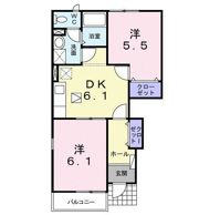 クレストールK2の間取り画像