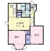 第5府内プロパンの間取り画像
