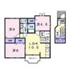 第5府内プロパンの間取り画像