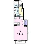 ミニヨン Kの間取り画像