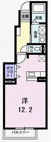 パストラルハウスフォ－の間取り画像