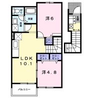 イル．パラッツオエテルノCの間取り画像