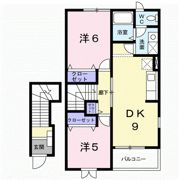 サウスフィールドBの間取り画像