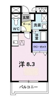 エレガンテ アピターレの間取り画像