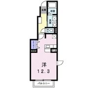 アンソレイエDの間取り画像