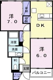 まうゆⅡの間取り画像