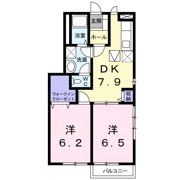 ヴィヴァーチェAの間取り画像