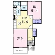 アヴァンツァートヴィレッジⅣの間取り画像