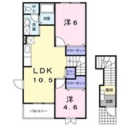 アヴァンツァートヴィレッジⅣの間取り画像