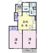 スカイラ－クⅠの間取り画像
