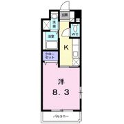ヴィラ ルミノーソ Aの間取り画像