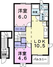 ビルゴ・メーラBの間取り画像
