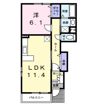 セレーノ・ソシアの間取り画像