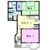ヴィラ シャルマンⅡの間取り画像