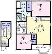 サニー コートⅡの間取り画像