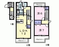 パインヒルズの間取り画像