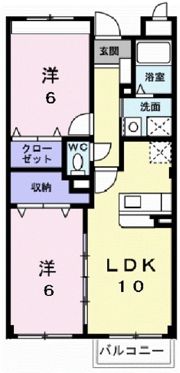 ヴィアーレ・Ⅰの間取り画像