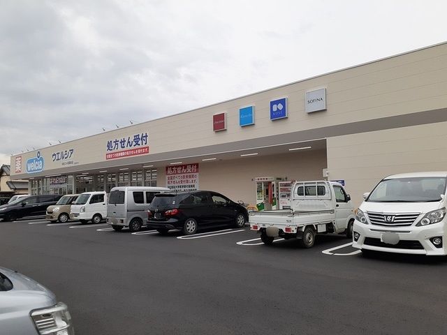 近くのウエルシア浜松三ヶ日岡本店まで800m(徒歩10分)