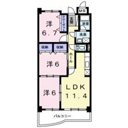 メゾン・ユーカリの間取り画像